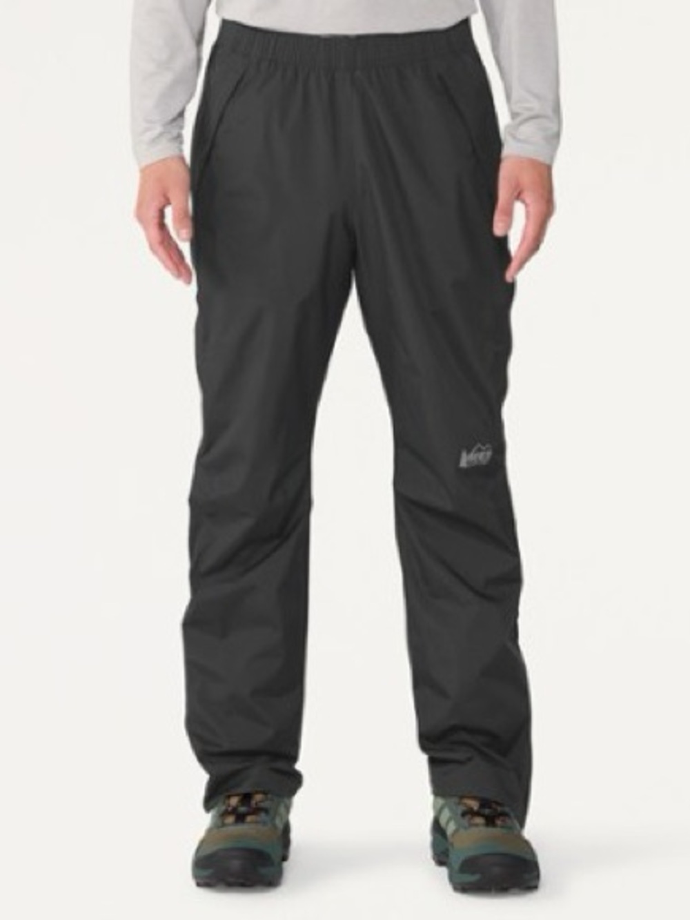 REI Men's Black Lightweight Rain Pants Small